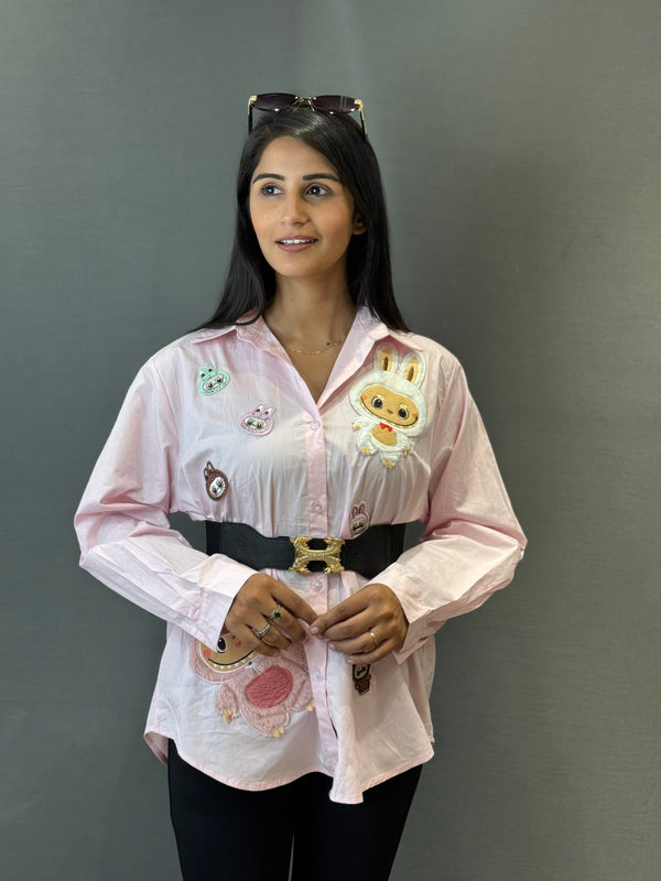 Women’s Playful Patchwork Shirt