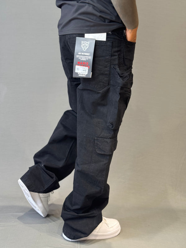 Multiple flap and zipper cargo pockets