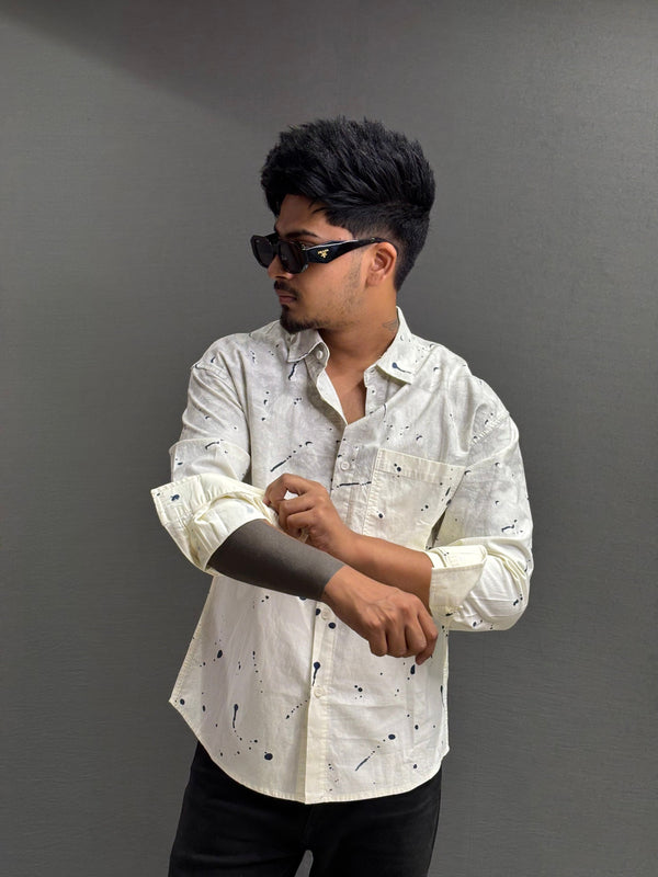 OFF WHITE DENIM SHIRT